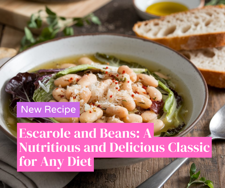is escarole and beans healthy