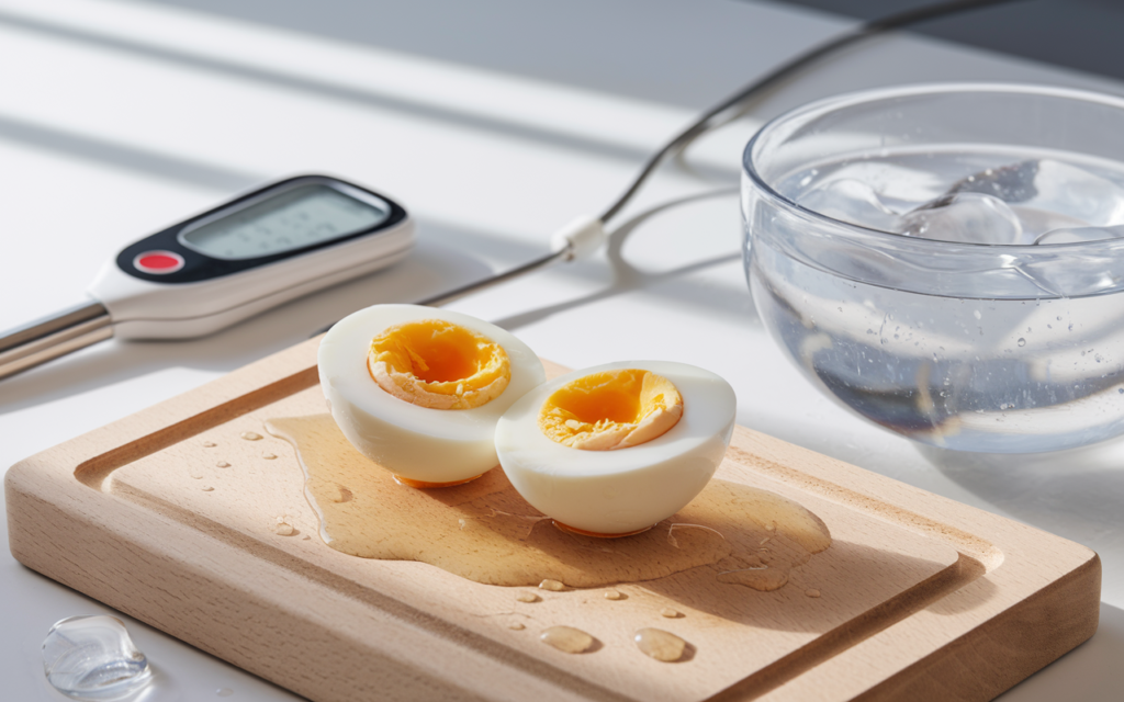 how to sous vide hard boiled eggs