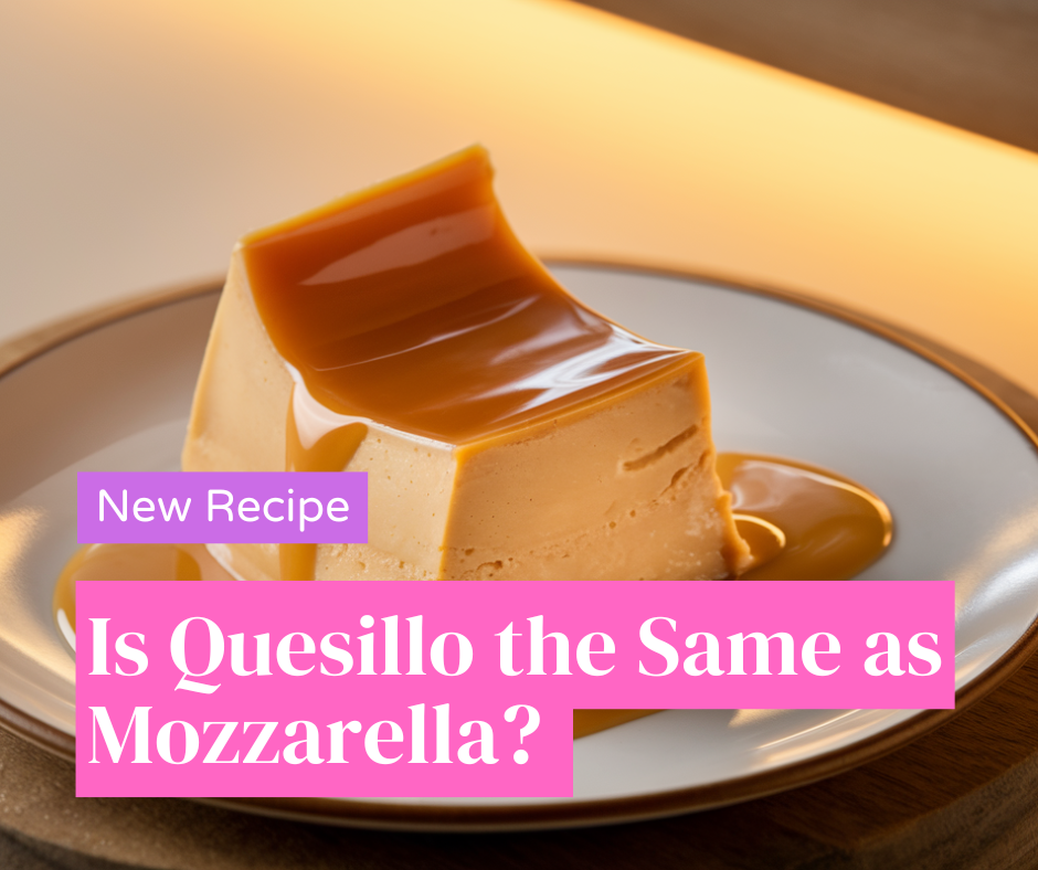 Is quesillo the same as mozzarella