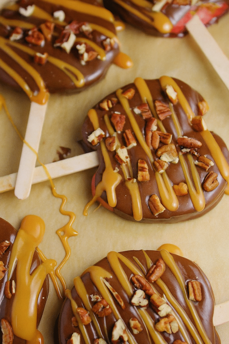 Chocolate Turtle Apple Slices – Easy, Decadent, and Irresistible 2025 Recipe